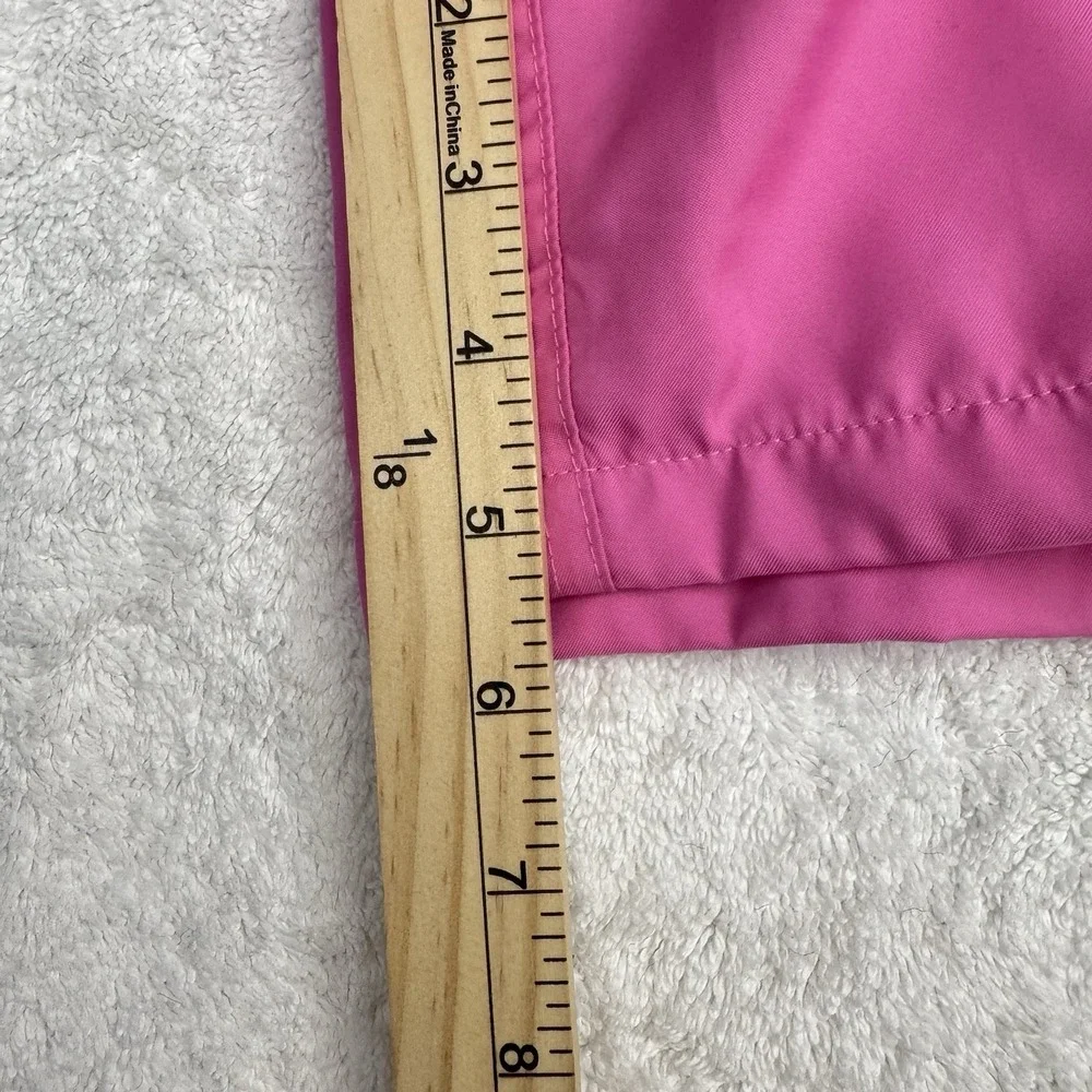 Nike Swim Trunks Pink Mesh‎ Lined Quick Dry Beach Shorts Men Large